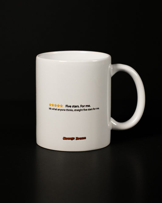 "REVIEWS MUG"
