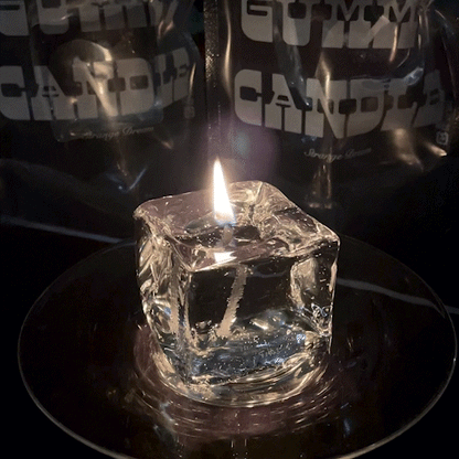 "ICY HOT GUMMY CANDLE"
